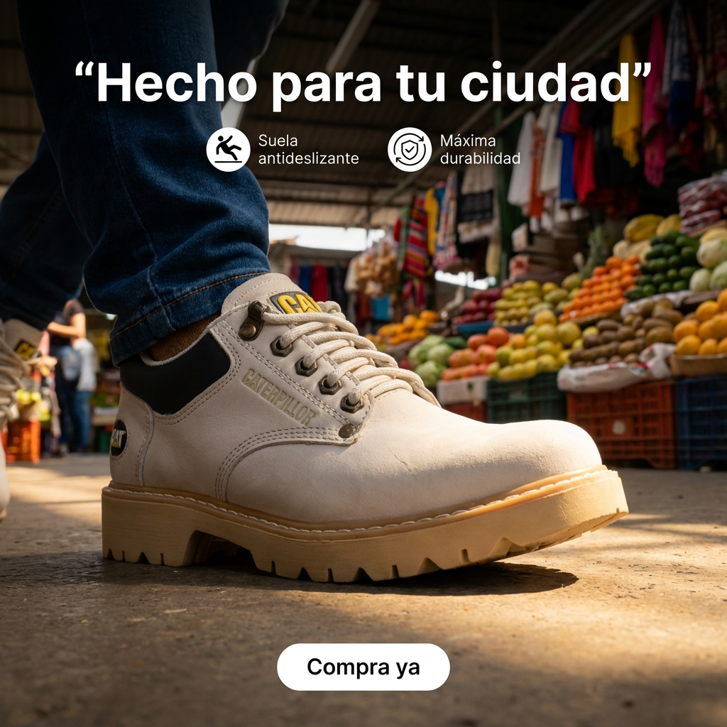 Calzado Casual Caterpillar Hombre