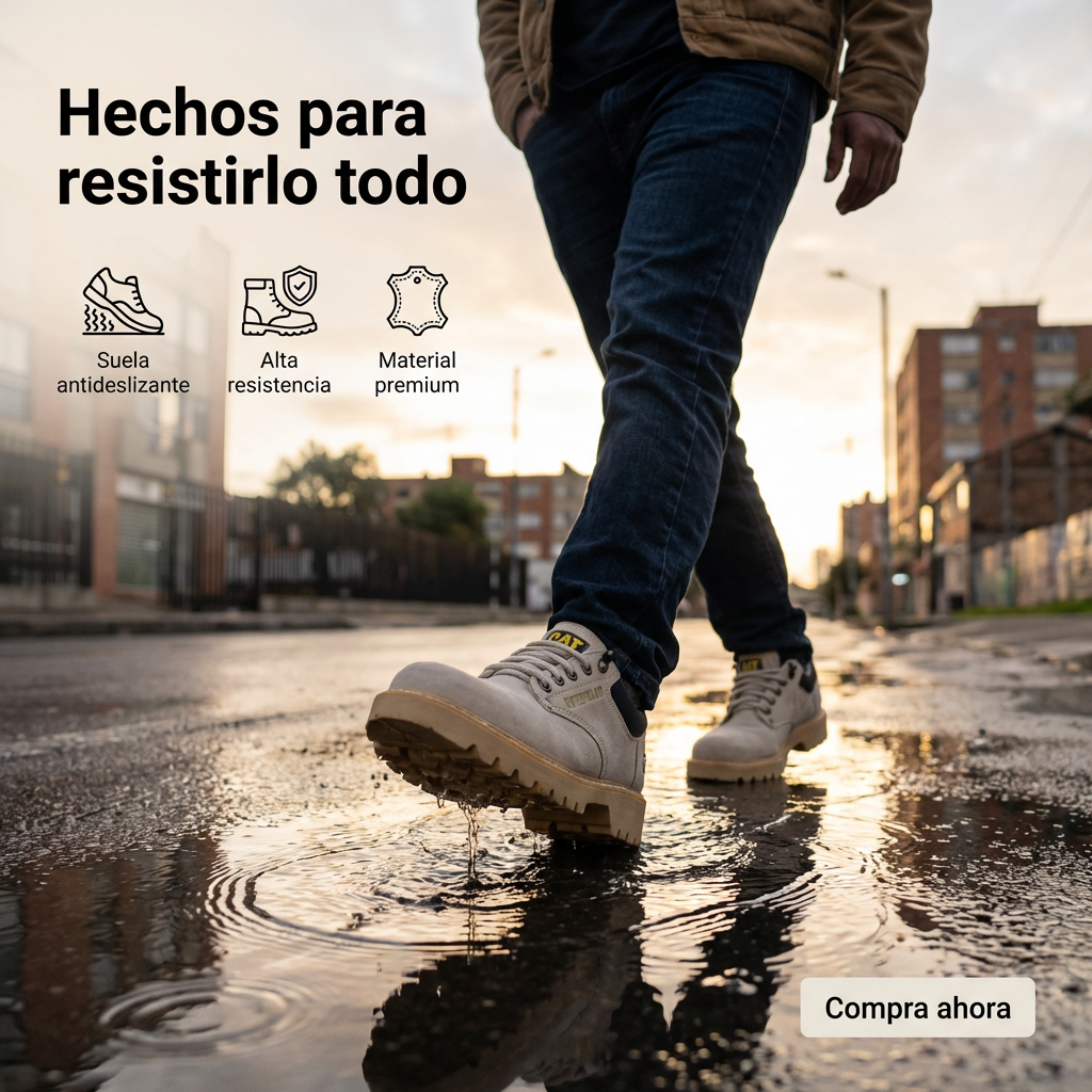 Calzado Casual Caterpillar Hombre