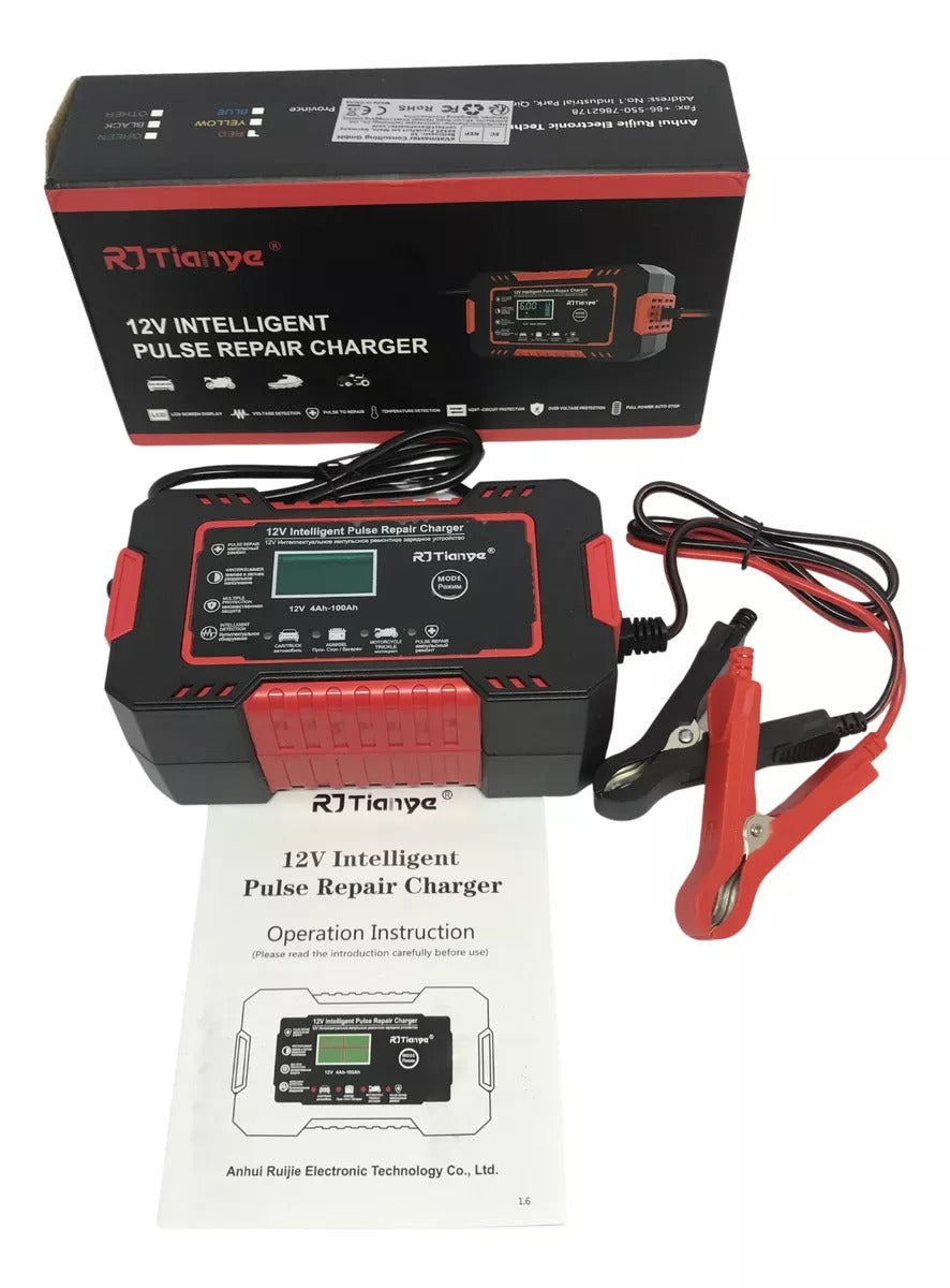 cargador bateria de carro 12v