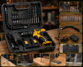 Kit de taladro inalambrico 2 baterias