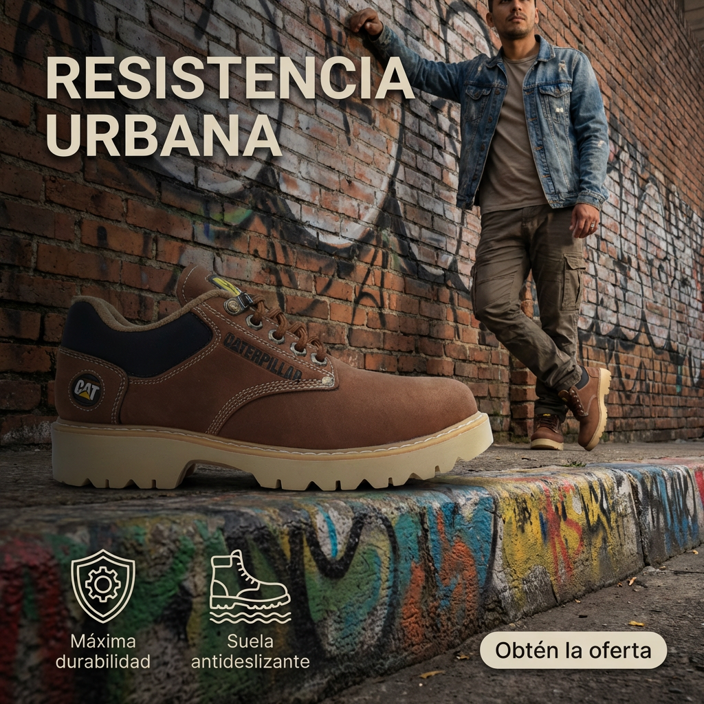 Calzado Casual Caterpillar Hombre