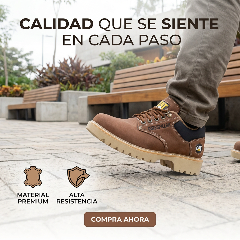 Calzado Casual Caterpillar Hombre